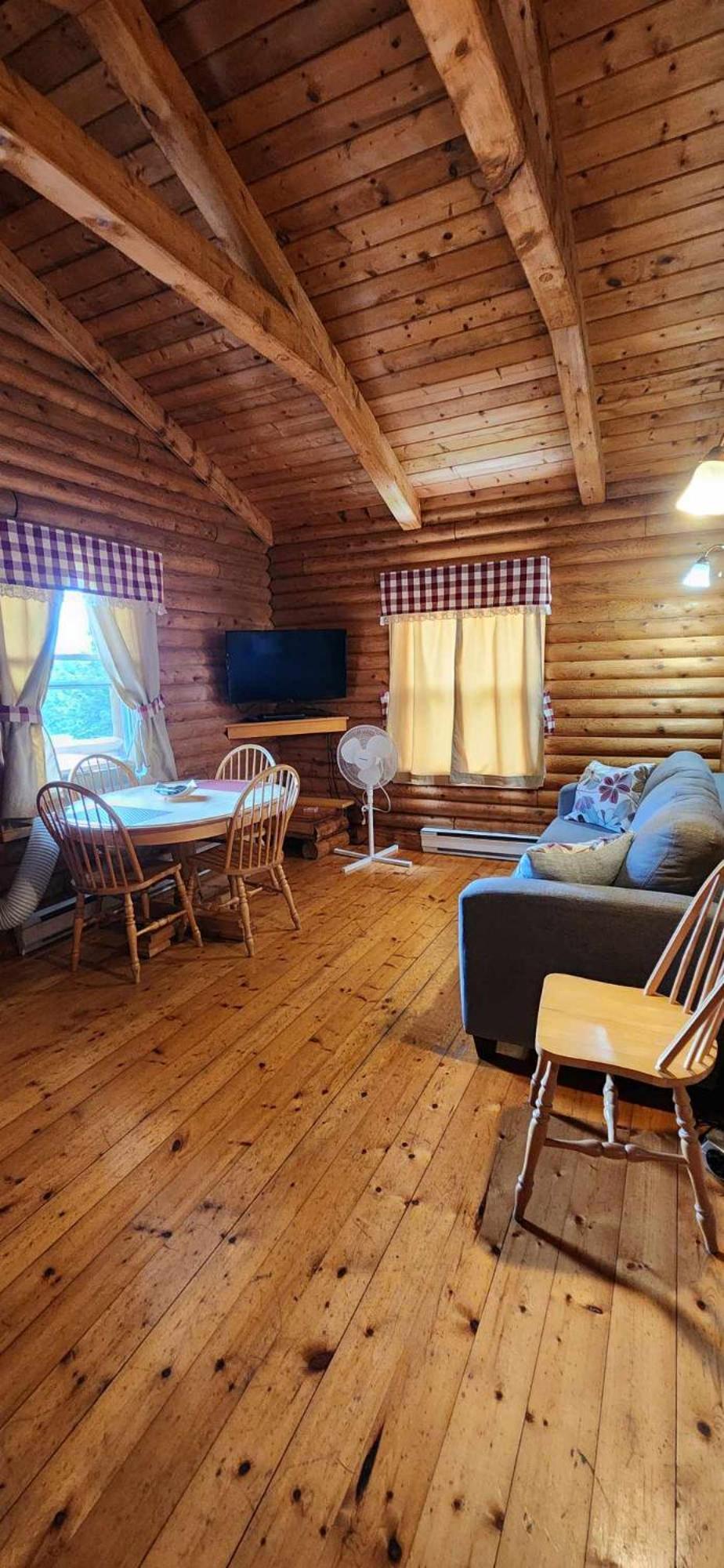 Cajun Cedar Log Cottages Margaree Forks Exteriér fotografie