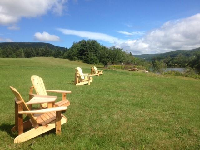 Cajun Cedar Log Cottages Margaree Forks Exteriér fotografie