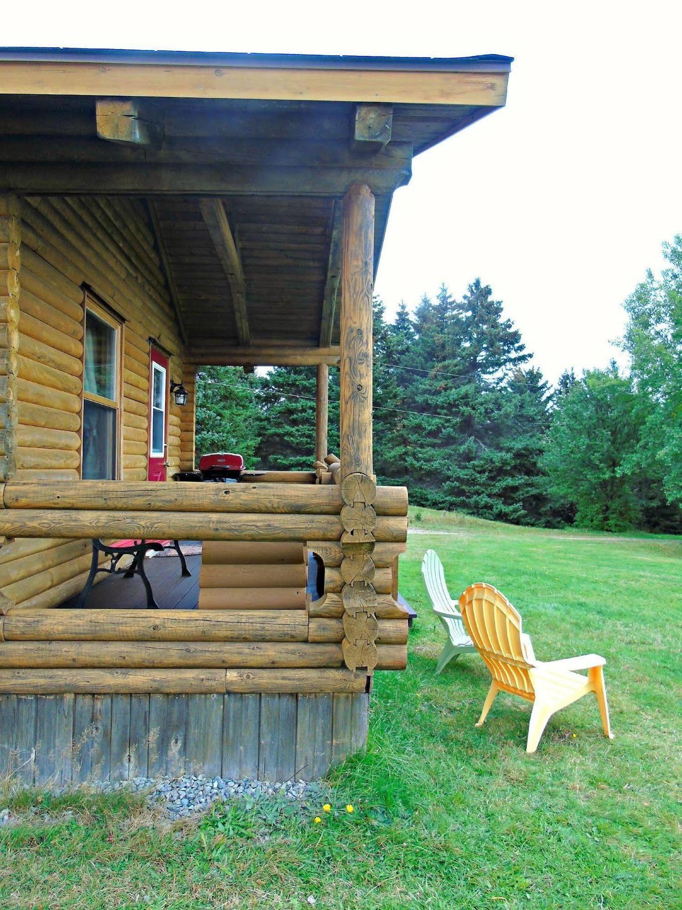 Cajun Cedar Log Cottages Margaree Forks Exteriér fotografie